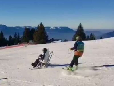 Kart ski à Chamrousse