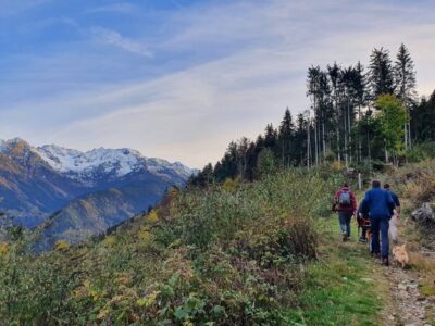 Le sentier du fer en joëlette