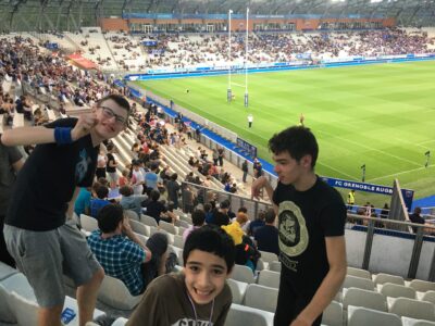 Soirée au stade des Alpes pour assister au dernier match de la saison du FCG