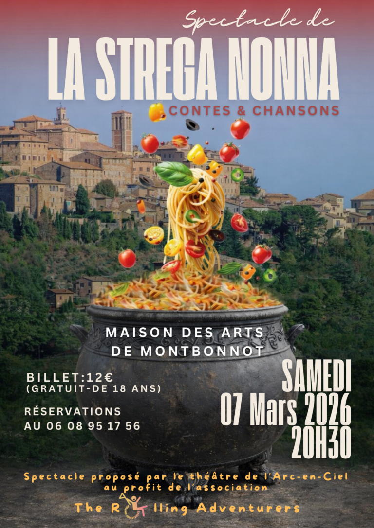 La Strega Nonna, soirée théâtre au profit de l’association