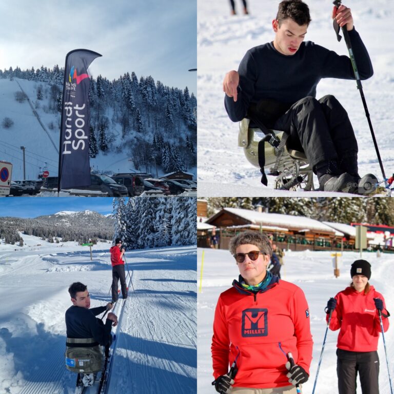 Journée handiski à Chamrousse