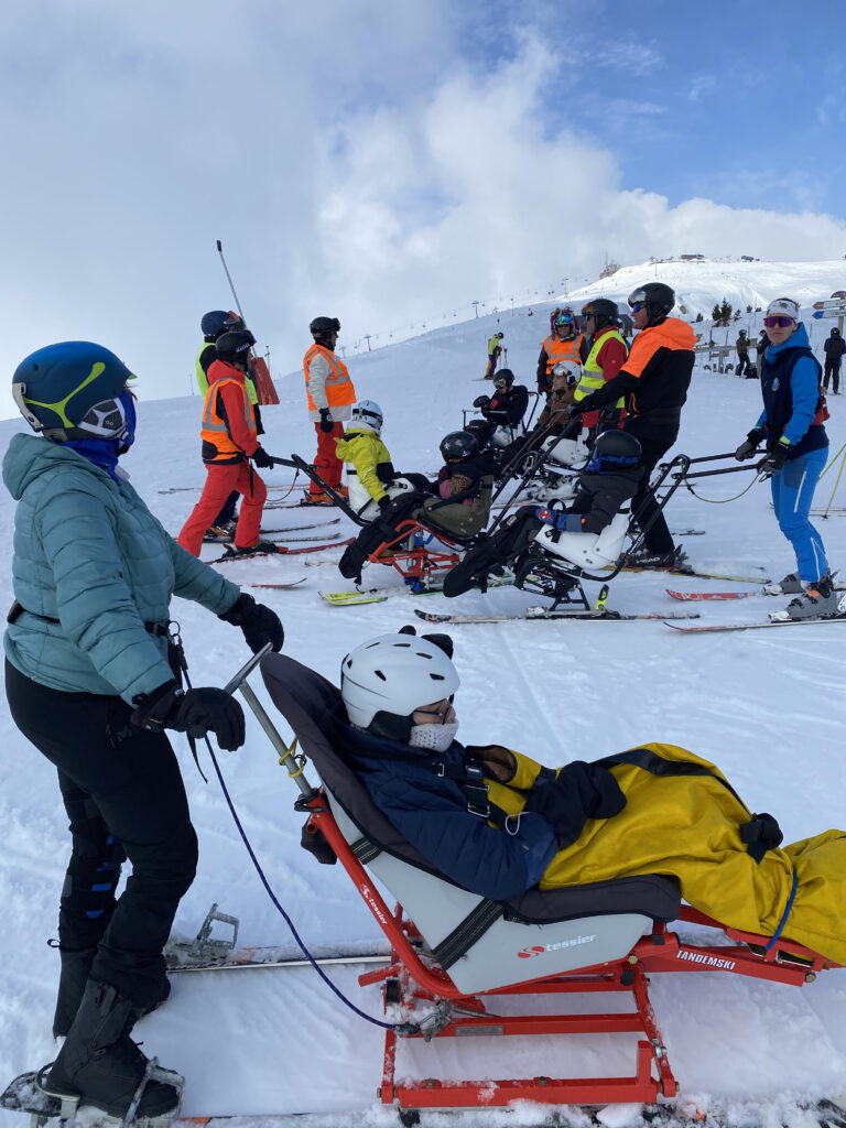 Sortie handiski avec l&rsquo;USJC