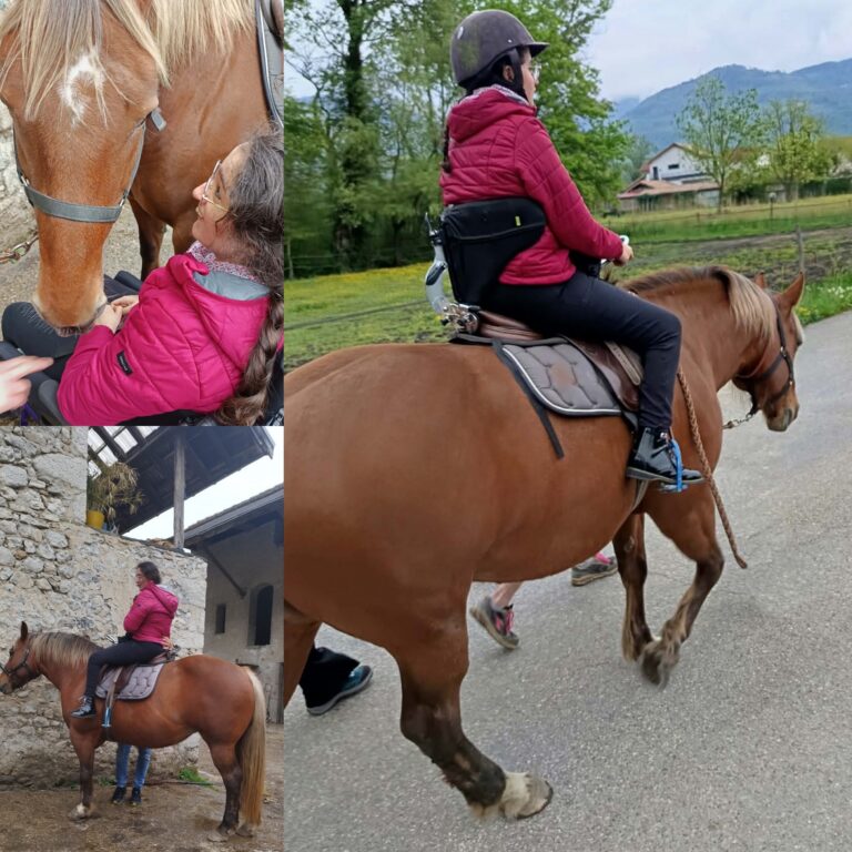 Equithérapie pour Lola